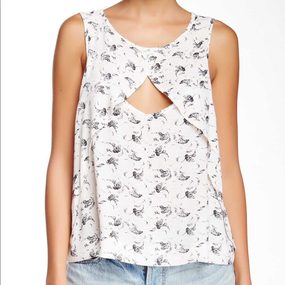 Free People Keyhole Tank